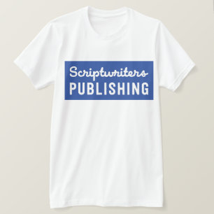 Camiseta Azul real sólido de los Scriptwriters