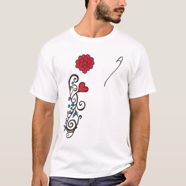 camiseta azul/roja del comienzo de Monterey (Anverso)