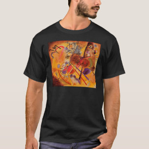 Camiseta Azul rojo amarillo amarillo marrón de Kandinsky