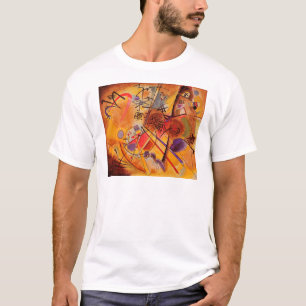 Camiseta Azul rojo amarillo amarillo marrón de Kandinsky