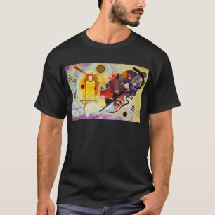Camiseta Azul rojo amarillo de Kandinsky