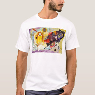 Camiseta Azul rojo amarillo de Kandinsky