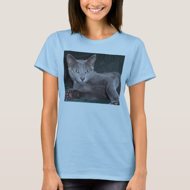 Camiseta azul rusa (Anverso)