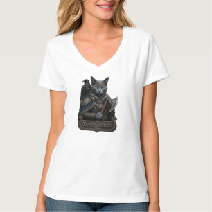 Camiseta Azul Ruso Gato Noble Odin