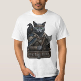 Camiseta Azul Ruso Gato Noble Odin