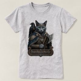 Camiseta Azul Ruso Gato Noble Odin