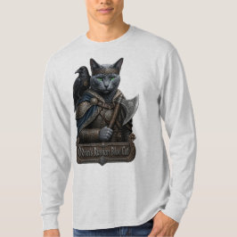 Camiseta Azul Ruso Gato Noble Odin