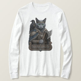 Camiseta Azul Ruso Gato Noble Odin