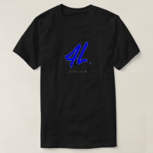 camiseta azul SS/19 del logotipo 4Life