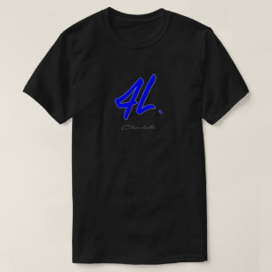 camiseta azul SS/19 del logotipo 4Life