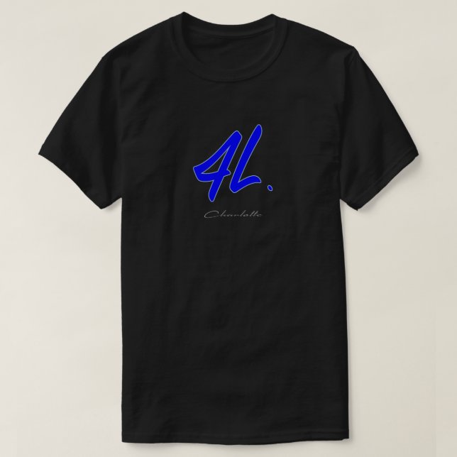 camiseta azul SS/19 del logotipo 4Life (Diseño del anverso)