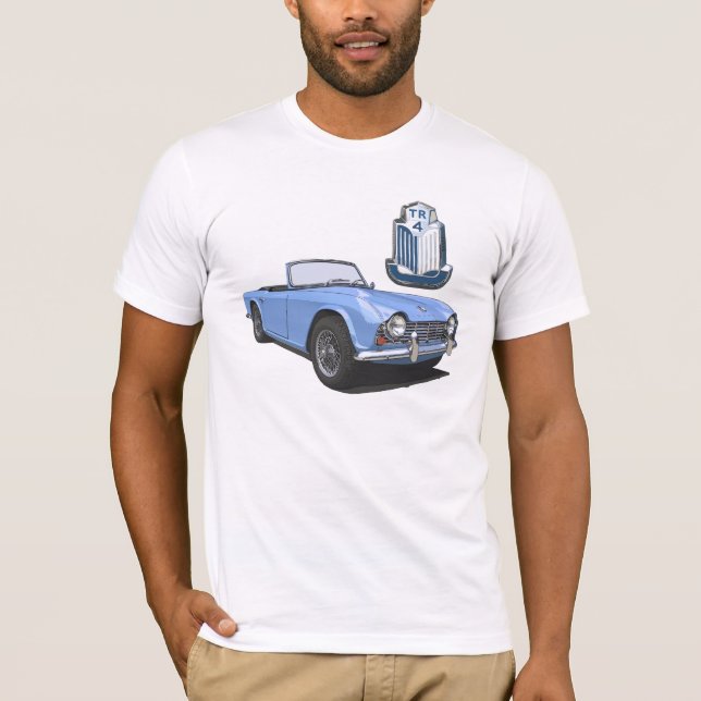 Camiseta Azul TR4 (Anverso)