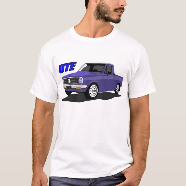 Camiseta Azul UTE Datsun (Anverso)