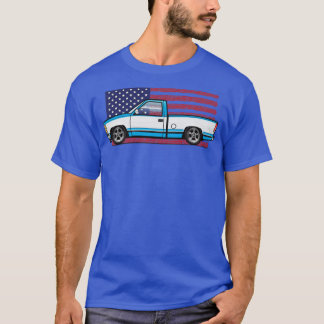 Camiseta Azul y blanco