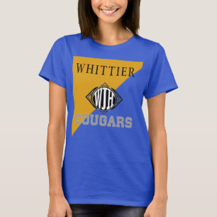 Camiseta Azul y Oro Whittier Jr High