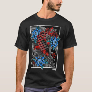 Camiseta Azul y Rojo