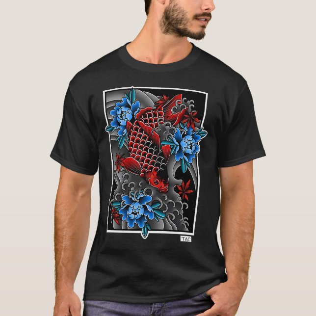 Camiseta Azul y Rojo (Anverso)