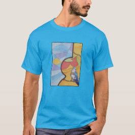 Camiseta Azulbird y Bluesong de naranjas