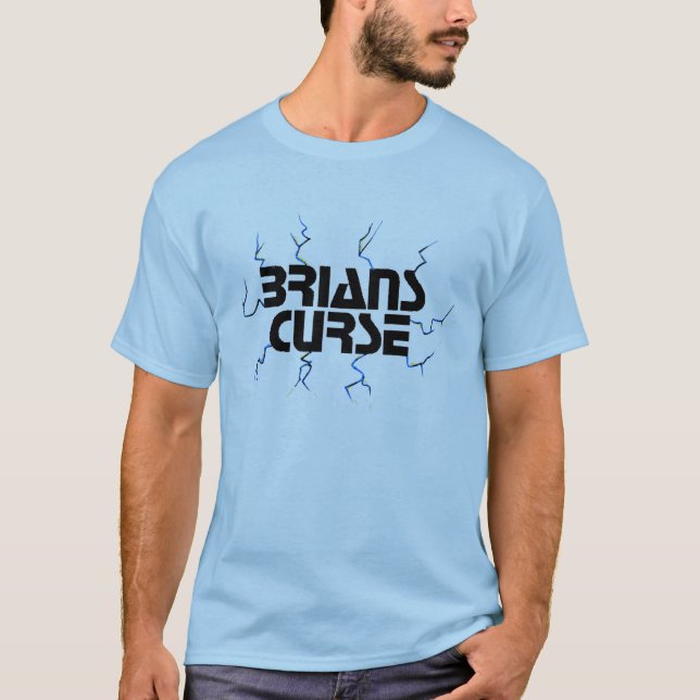 Camiseta Azules de la maldición de Brians (Anverso)
