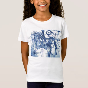 CAMISETA AZULES DE OREGON CON TERROR