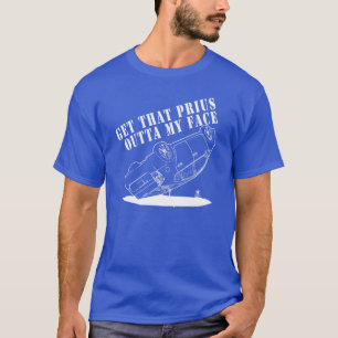 Camiseta Azules híbridos de la tierra de Prius
