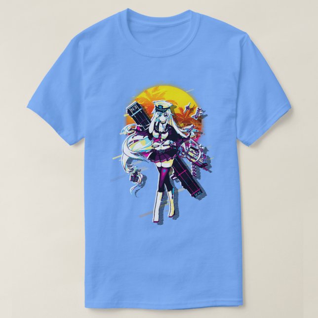 Camiseta Azur Lane Enterprise (Diseño del anverso)