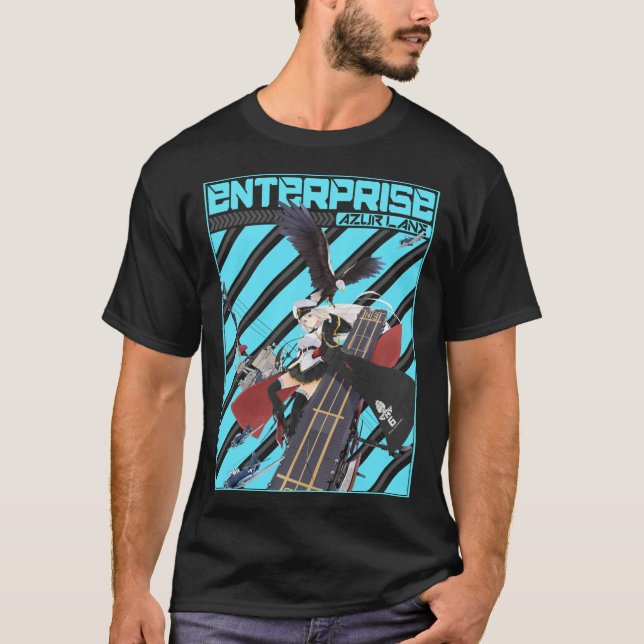 Camiseta AZUR LANE ENTERPRISE-ikJ7k (Anverso)