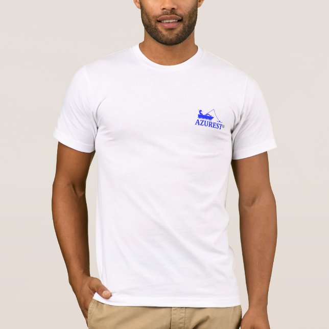 Camiseta AZUREST LOGO Fine Cotton Men (Anverso)
