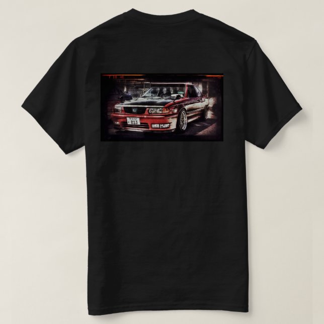 Camiseta B13 Sentra (Reverso del diseño)