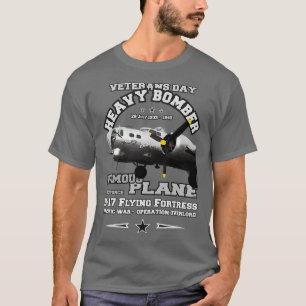 Camiseta B17 Bombardero pesado de la Fortaleza Voladora 1