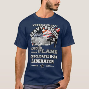 Camiseta B24 Bombardero pesado Liberator 1