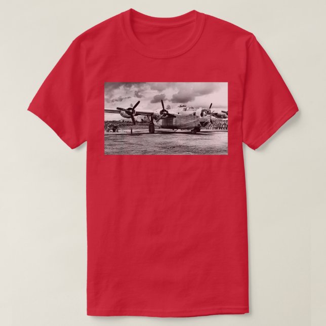 Camiseta B24 Guerra Mundial de Libertadores 2 1944 (Diseño del anverso)