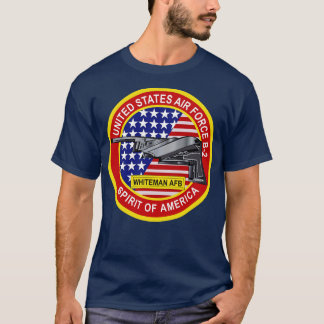 Camiseta B2 Bombardero furtivo espiritual dos txt