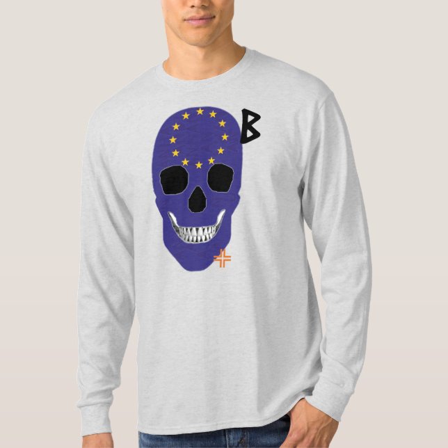 Camiseta B2 de manga larga HANDSKULL Europe (Anverso)