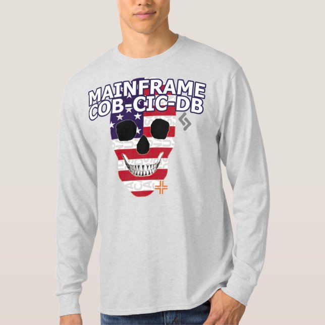 Camiseta B2 de manga larga HANDSKULL Mainframe (Anverso)