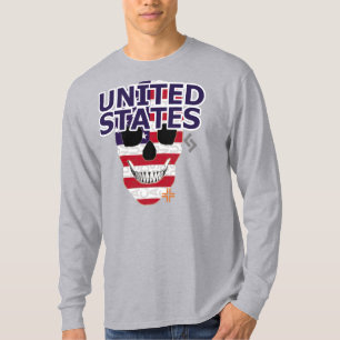 Camiseta B2 de manga larga HANDSKULL USA