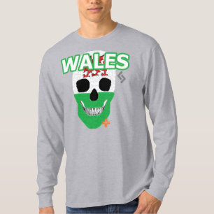 Camiseta B2 de manga larga HANDSKULL Wales