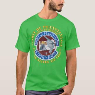 Camiseta B2 Espíritu del bombardero furtivo de Pensulvania