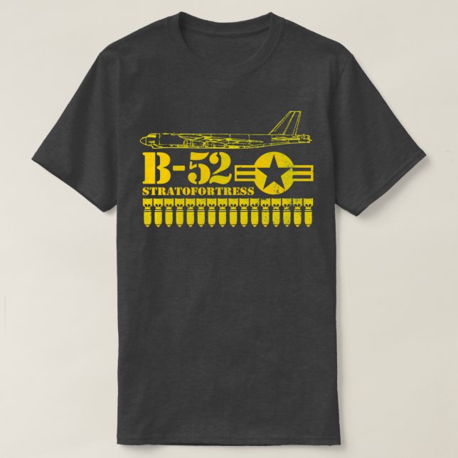 Camiseta B52 Estratifortress angustiado  (Diseño del anverso)