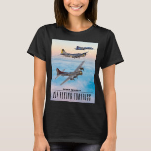 CAMISETA B-17 VOLANTE FORTRESS BOMBER SQUADRON