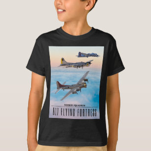 CAMISETA B-17 VOLANTE FORTRESS BOMBER SQUADRON