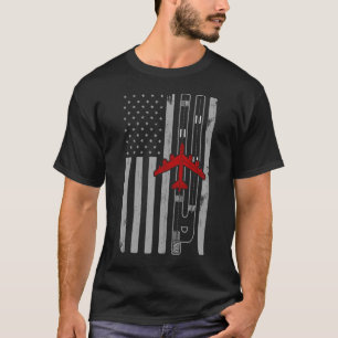 Camiseta B-52 Carretera de la bandera estadounidense del bo