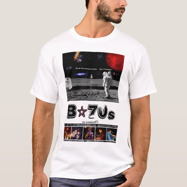 Camiseta B-70s Official Poster TShirt (Anverso)