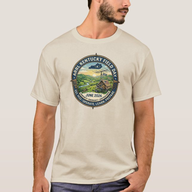 Camiseta B.A.R.S Field Day 2026 (Anverso)