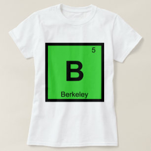 Camiseta B - Berkeley California Química Tabla Periódica