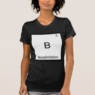 Camiseta B - Blaxploitation Química divertida Elemento Símb
