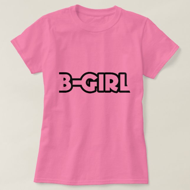 Camiseta B-Chica (Diseño del anverso)
