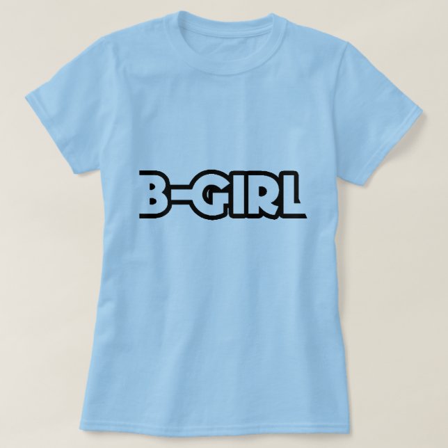 Camiseta B-Chica (Diseño del anverso)