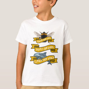 Camiseta B es para abejas
