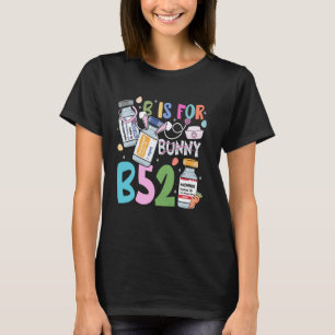 Camiseta B es para B52 Pascua Divertida Enfermera Linda Sal